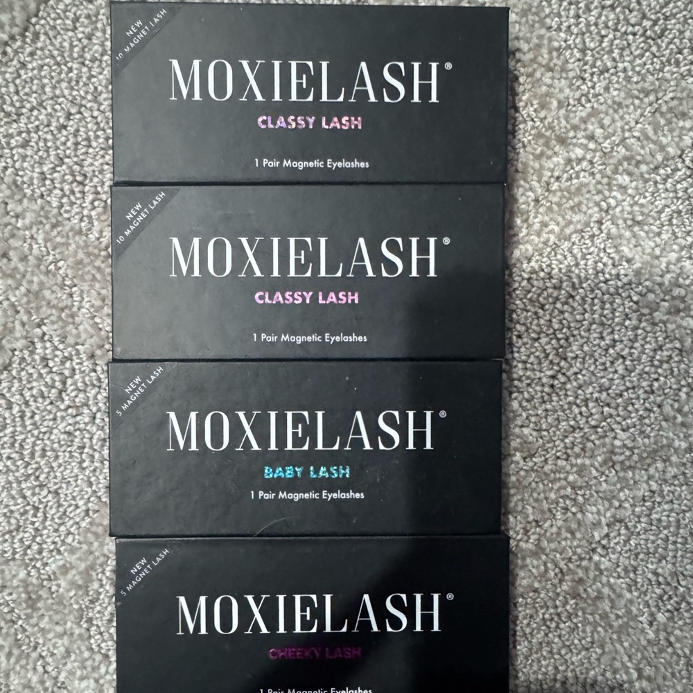 Moxie Lash Magnetic Lash 4 boxes never used